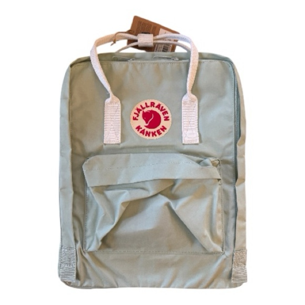 Fjallraven Kånken Original Backpack style 23510 - mint green - cool white NWT